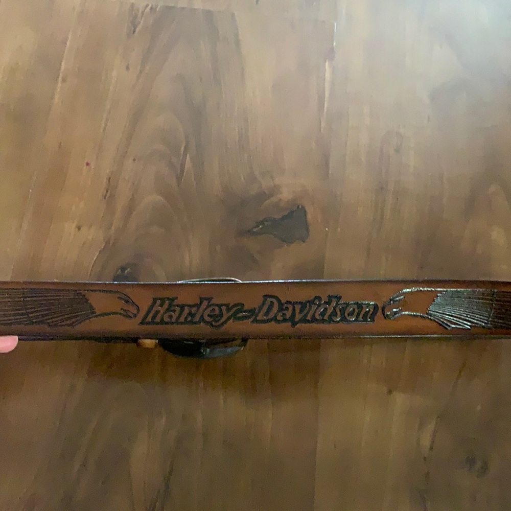 Harley Davidson belt with eagles